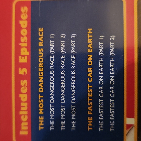 SPEED RACER 5 Episode DVD Factory Sealed - Picture 2 of 12